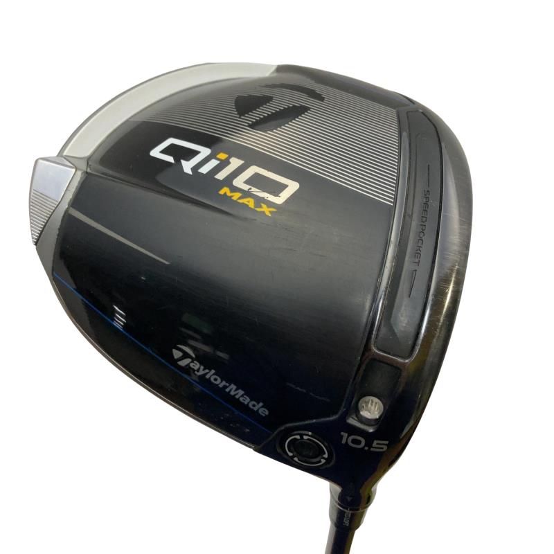【中古】 テーラーメイド Qi10 MAX 10.5° ドライバー DR Diamana BLUE TM50(Qi10 DR) (フレックスSR) メンズ 男性用 右利き 右用 Cランク ゴルフクラブ