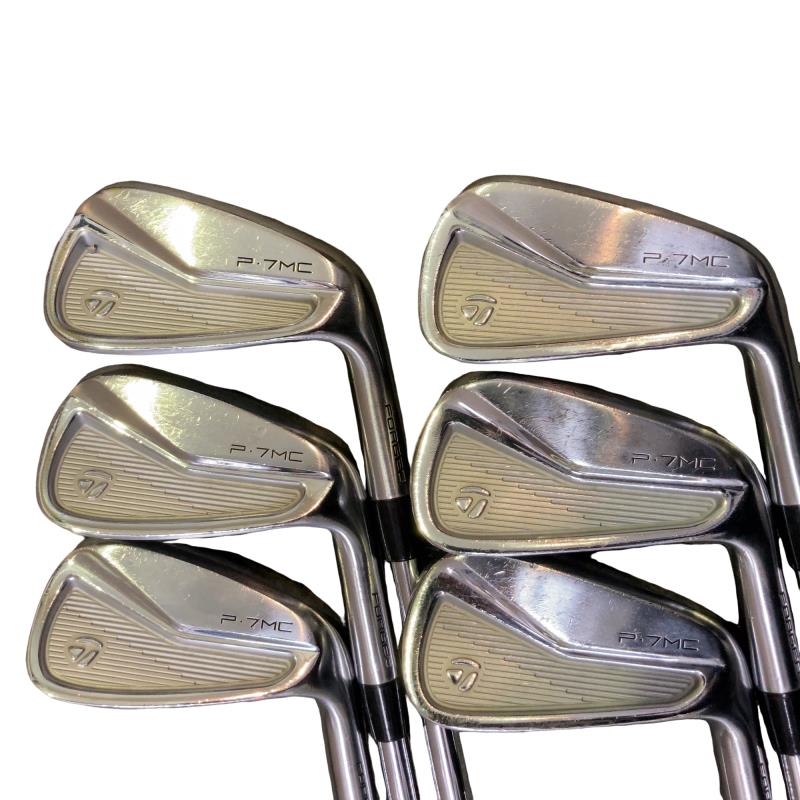 【中古】 仕立て屋お手伝いさん Taylor Made P・7MC 6S アイアン仕掛ける IR リシャフト (フレックス余分の物) メンズ 成人男性用 右利き 右用 C価値づける ゴルフ野球クラブ