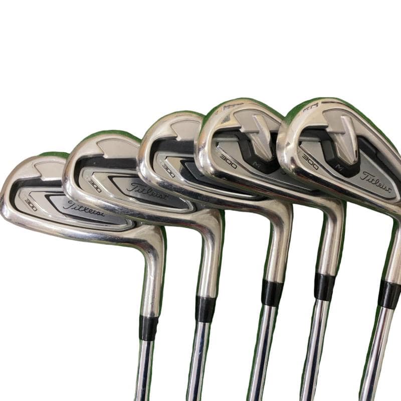 【中古】 タイトリスト Titleist T300 5S アイアンセット IR 純正特注シャフト (フレックスS) メンズ 男性用 右利き 右用 Cランク ゴルフクラブ 33,974円