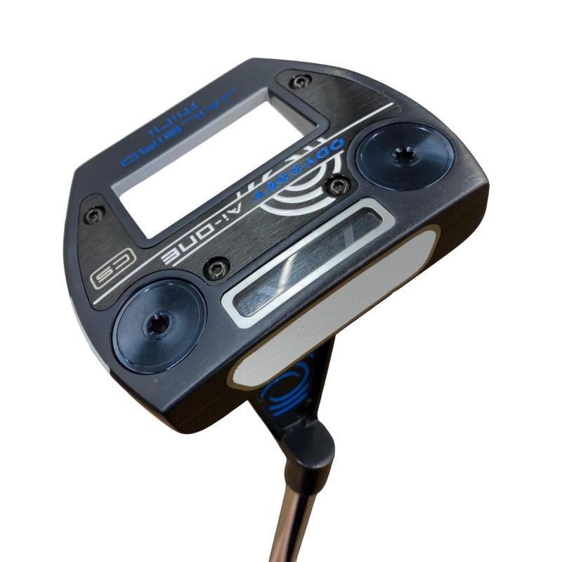 【中古】 オデッセイ Ai-ONE TRI-BEAM JAILBIRD MINI CS 34in パター PT STROKE LAB 90 スチール写真 (フレックス余分の物) メンズ 成人男性用 右利き 右用 C序列付ける ゴルフ野球クラブ