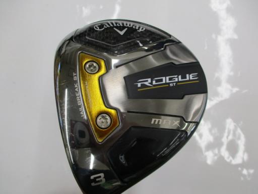 【中古】 キャロウェイ ROGUE ST MAX 3W レフティ フェアウェイウッド FW VENTUS 5 for CW(ROGUE ST FW) (フレックスSR) メンズ 男性用 左利き レフティ 左用 Cランク ゴルフクラブ