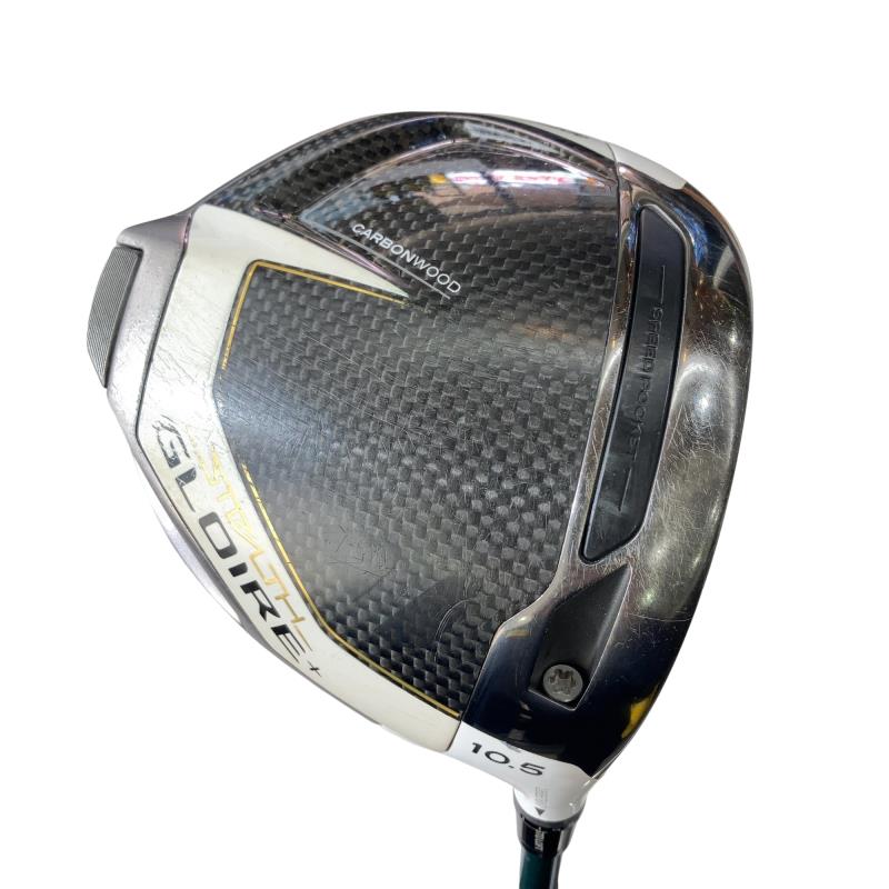【中古】 テーラーメイド STEALTH GLOIRE+ 10.5° ドライバー DR SPEEDER NX GREEN 50 (フレックスS) メンズ 男性用 右利き 右用 Cランク ゴルフクラブ