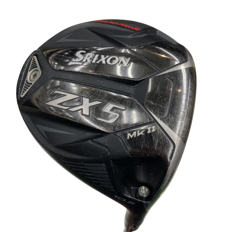 【中古】 ダンロップ SRIXON ZX5 Mk II 10.5° ドライバー DR Diamana ZX-II 50 (フレックスSR) メンズ 男性用 右利き 右用 Cランク ゴルフクラブ