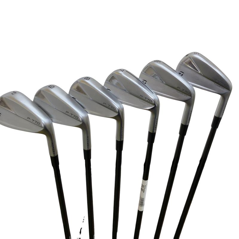 【中古】 テーラーメイド Taylor Made P・770(2023) 6S アイアンセット IR Diamana Thump Iron i95(2023) (フレックスS) メンズ 男性用 右利き 右用 Cランク ゴルフクラブ
