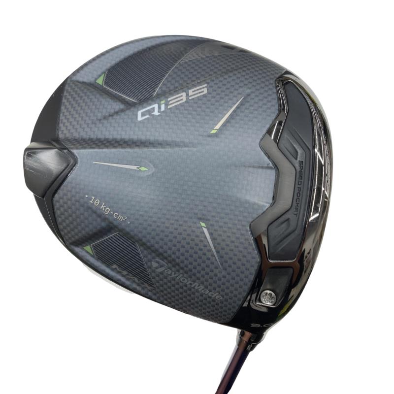 【中古】 テーラーメイド Qi35 MAX  9° ドライバー DR 純正特注シャフト (フレックスSR) メンズ 男性用 右利き 右用 Bランク ゴルフクラブ