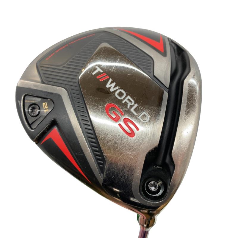【中古】 本間ゴルフ TOUR WORLD GS 9.5° ドライバー DR 純正特注シャフト (フレックスS) メンズ 男性用 右利き 右用 Cランク ゴルフクラブ