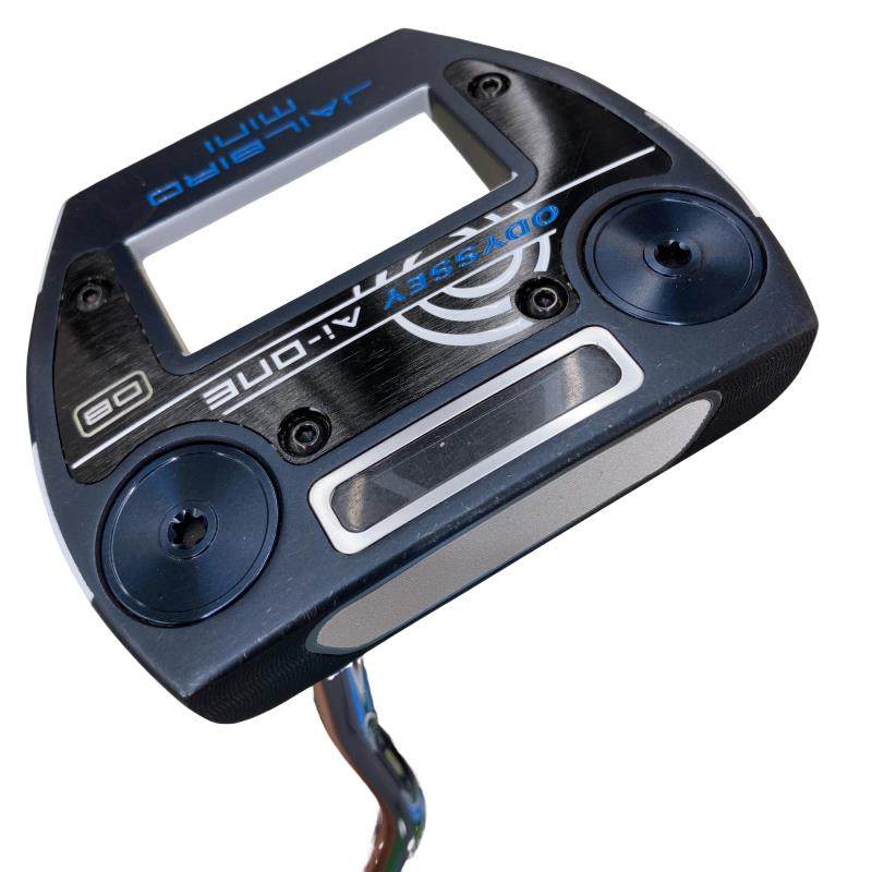 【中古】 オデッセイ Ai-ONE JAILBIRD MINI DB 34in パター PT STROKE LAB 90 スチール写真 (フレックス余分の物) メンズ 成人男性用 右利き 右用 C序列付ける ゴルフ野球クラブ
