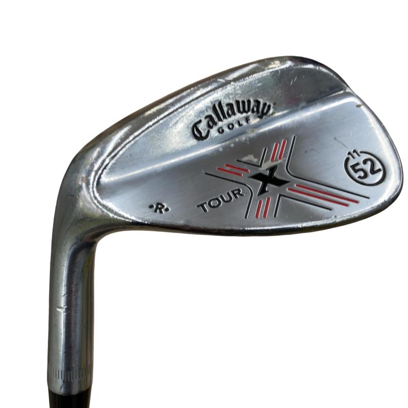 【中古】 キャロウェイ X TOUR Chrome 52-11 レフティ USA ウェッジ WG Dynamic Gold (フレックスS) メンズ 男性用 左利き レフティ 左用 Dランク ゴルフクラブ