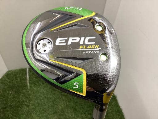 【中古】 キャロウェイ EPIC FLASH STAR  5W フェアウェイウッド FW Speeder EVOLUTION for CW(公明正大通い路) (フレックスSR) メンズ 成人男性用 右利き 右用 C位置づける ゴルフ野球クラブ