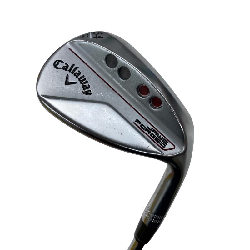 【中古】 キャロウェイ JAWS FORGED(2023) クロムメッキ 54°/12° ウェッジ WG NS PRO MODUS3 TOUR115 (フレックスS) メンズ 男性用 右利き 右用 Cランク ゴルフクラブ