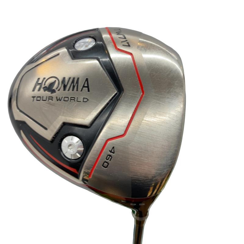 【中古】 本間ゴルフ TOUR WORLD TW717 460  9.5° １番ウッド DR 完全無欠特注立て坑 (フレックスX) メンズ 成人男性用 右利き 右用 C序列付ける ゴルフ野球クラブ