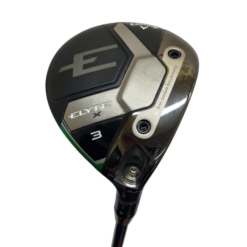 【中古】 キャロウェイ ELYTE X 3W フェアウェイウッド FW VENTUS GREEN 50 for CW(ELYTE FW) (フレックスSR) メンズ 成人男性用 右利き 右用 C位置づける ゴルフ野球クラブ