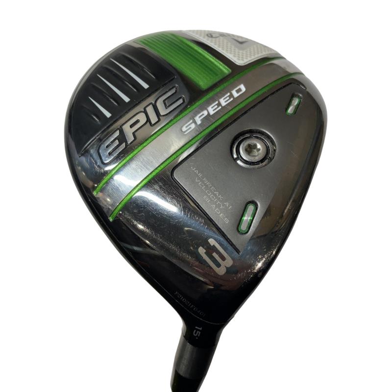 【中古】 キャロウェイ EPIC SPEED 3W フェアウェイウッド FW Diamana 50 for CW(2021 EPIC FW) (フレックスS) メンズ 男性用 右利き 右用 Dランク ゴルフクラブ