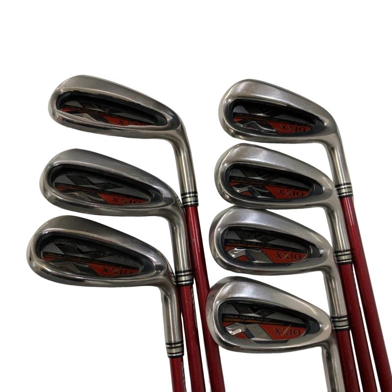 【中古】 ダンロップ XXIO(2018) 8S(レッド) アイアンセット IR XXIO MP1000(アイアン) レッド (フレックスSR) メンズ 男性用 右利き 右用 Cランク ゴルフクラブ｜ゴルフパートナー 中古クラブ店
