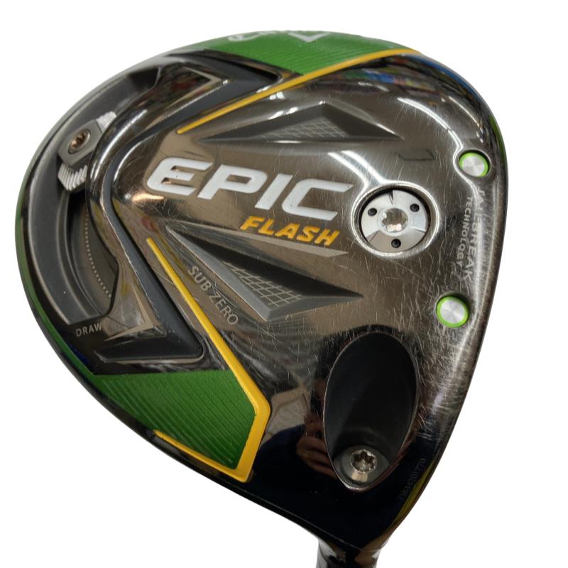 【中古】 キャロウェイ EPIC FLASH SUBZERO 10.5° １番ウッド DR リシャフト (フレックス余分の物) メンズ 成人男性用 右利き 右用 C序列付ける ゴルフ野球クラブ