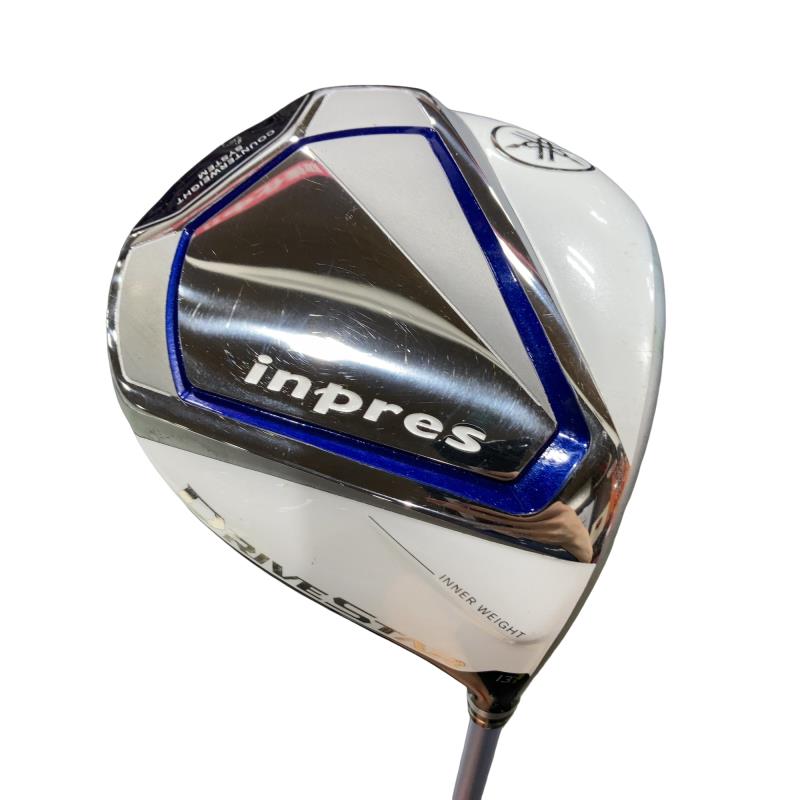 【中古】 ヤマハ inpres DRIVESTAR 13&deg; レディース ドライバー DR VANQUISH for inpres LM423d (フレックスL) レディース 女性用 右利き 右用 Cランク ゴルフクラブ｜ゴルフパートナー 中古クラブ店 16,211円