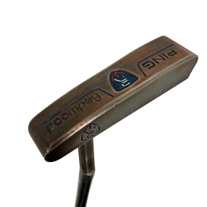 【中古】 ピン Redwood ZING(ブラックニッケル) 33インチ パター PT スチール (フレックスその他) メンズ 男性用 右利き 右用 Cランク ゴルフクラブ