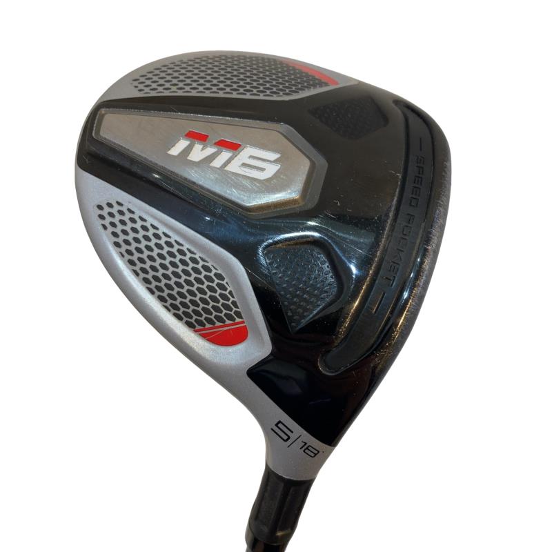 【中古】 テーラーメイド M6 5W フェアウェイウッド FW 純正特注シャフト (フレックスS) メンズ 男性用 右利き 右用 Cランク ゴルフクラブ