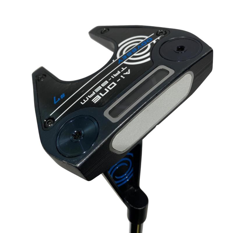 【中古】 オデッセイ Ai-ONE TRI-BEAM #7 34インチ パター PT STROKE LAB 90 スチール (フレックスその他) メンズ 男性用 右利き 右用 Cランク ゴルフクラブ