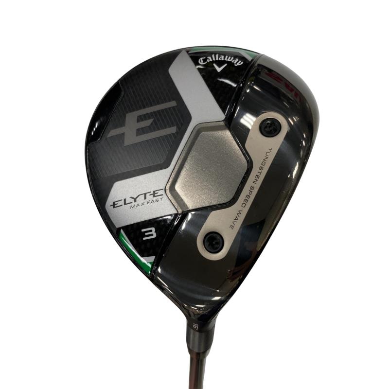 【中古】 キャロウェイ ELYTE MAX FAST 3W フェアウェイウッド FW LIN-Q GREEN 40 for CW(ELYTE FW) (フレックスR) メンズ 成人男性用 右利き 右用 B序列付ける ゴルフ野球クラブ