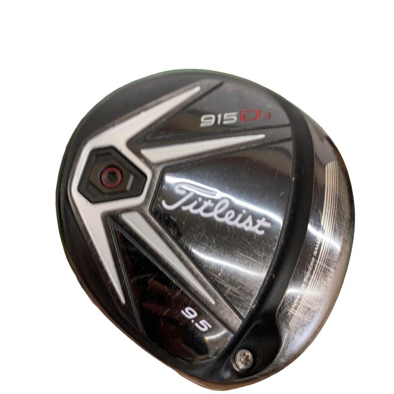 【中古】 タイトリスト 915 D3 9.5° ドライバー DR ATTAS 6☆ 6 (フレックスS) メンズ 男性用 右利き 右用 Cランク ゴルフクラブ