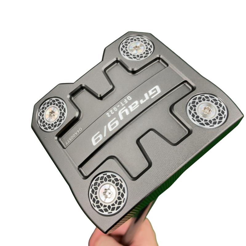 【中古】 キャスコ Gray 9/9 DELTA-FACE Turtle DFT-022 34in パター PT 目あたらしい炭素 (フレックス余分の物) メンズ 成人男性用 右利き 右用 C価値づける ゴルフ野球クラブ