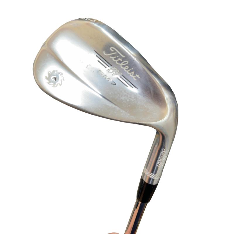 【中古】 タイトリスト VOKEY SPIN MILLED SM7 周遊旅行Cr 52°/12°F ウェッジ WG Dynamic Gold (フレックスS) メンズ 成人男性用 右利き 右用 C価値づける ゴルフ野球クラブ