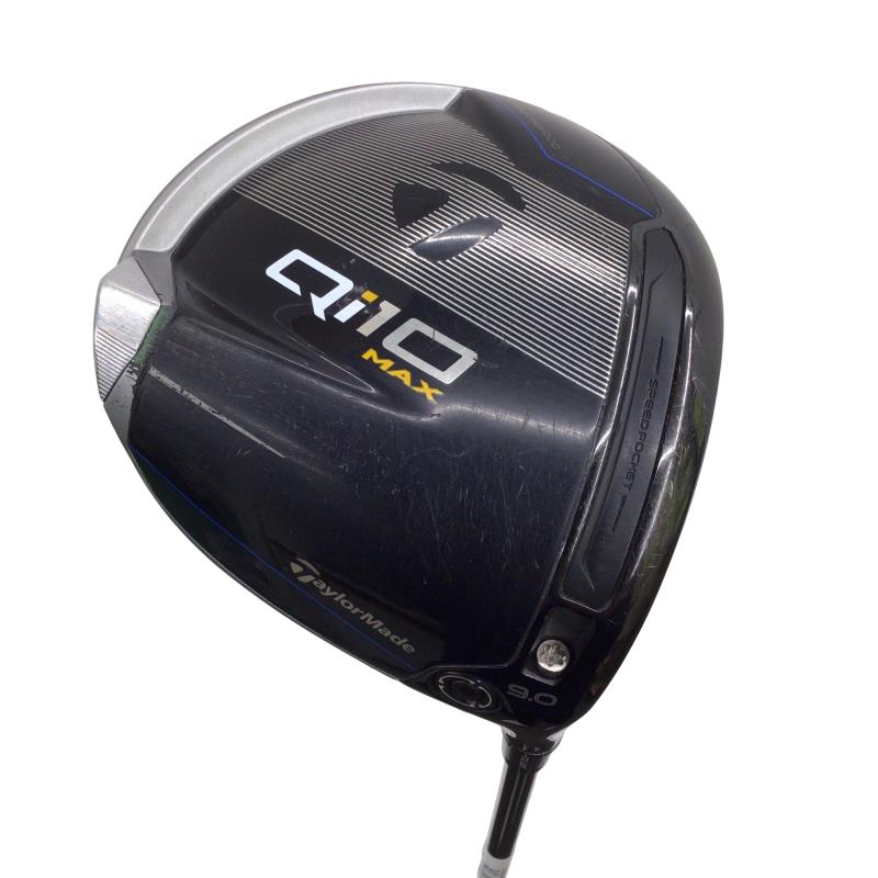【中古】 仕立て屋御手伝いさん Qi10 MAX  9° １番ウッド DR 完全無欠特注立て坑 (フレックスS) メンズ 成人男性用 右利き 右用 C序列付ける ゴルフ野球クラブ