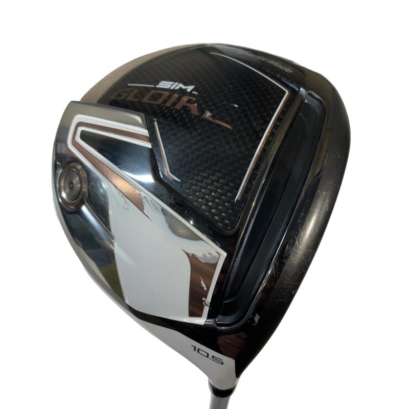 【中古】 テーラーメイド SIM GLOIRE 10.5° ドライバー DR 純正特注シャフト (フレックスS) メンズ 男性用 右利き 右用 Dランク ゴルフクラブ