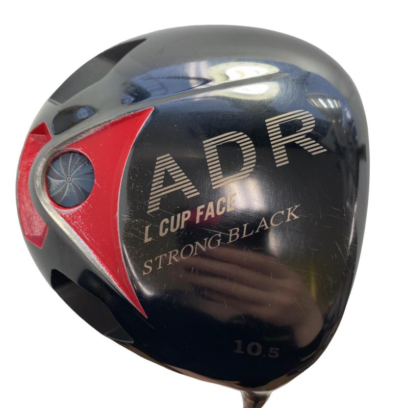 【中古】 アキラプロダクツ AKIRA ADR STRONG BLACK 10.5° １番ウッド DR 純然たる特注矢がら (フレックスS) メンズ 成人男性用 右利き 右用 C位置づける ゴルフ野球クラブ