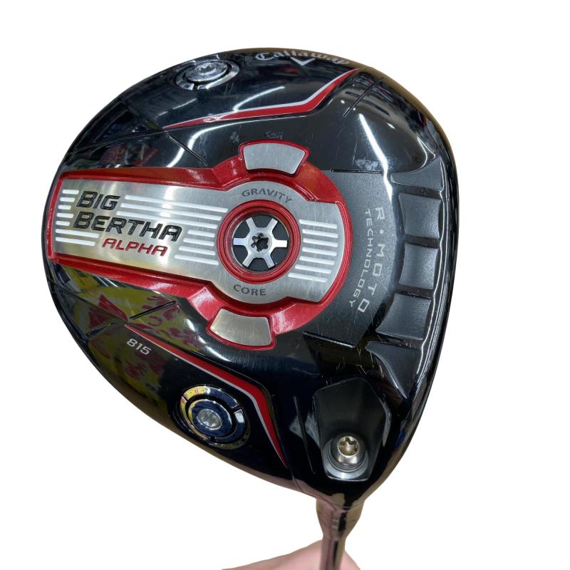【中古】 キャロウェイ BIG BERTHA ALPHA 815  9° １番ウッド DR Tour AD MJ-6 (フレックスS) メンズ 成人男性用 右利き 右用 D序列付ける ゴルフ野球クラブ