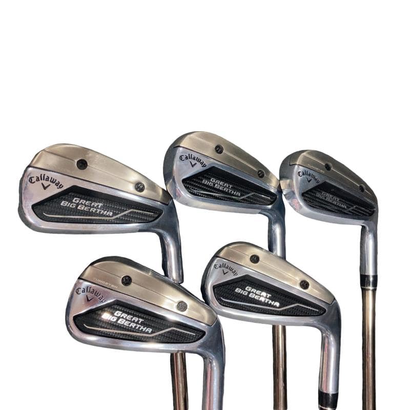 【中古】 キャロウェイ GREAT BIG BERTHA(2023) 5S アイアンセット IR Speeder NX for GBB(アイアン) (フレックスR) メンズ 男性用 右利き 右用 Cランク ゴルフクラブ