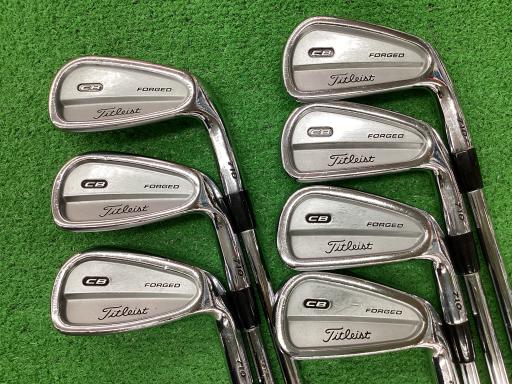 【中古】 タイトリスト Titleist CB 710 8S アイアンセット IR Dynamic Gold (フレックスS) メンズ 男性用 右利き 右用 Dランク ゴルフクラブ|ゴルフパートナー 中古クラブ店