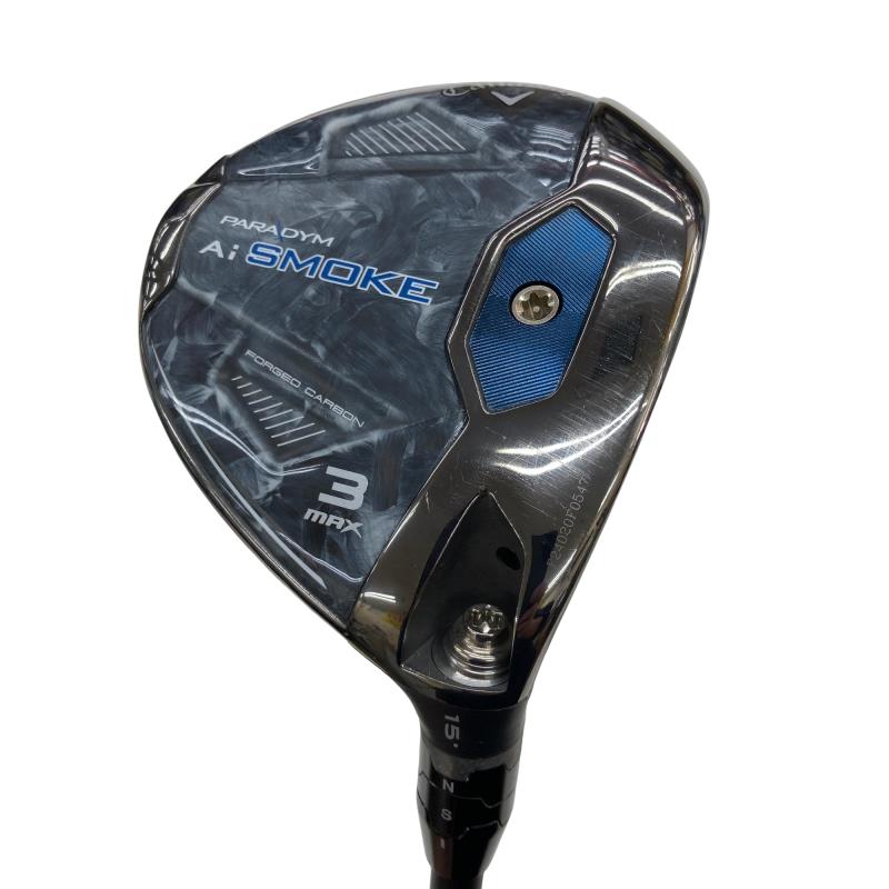 【中古】 キャロウェイ PARADYM Ai SMOKE MAX 3W フェアウェイウッド FW SPEEDER NX BLACK 50 (フレックスS) メンズ 男性用 右利き 右用 Cランク ゴルフクラブ