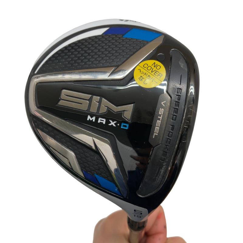 【中古】 テーラーメイド SIM MAX-D 5W フェアウェイウッド FW TENSEI BLUE TM50(FW) (フレックスS) メンズ 男性用 右利き 右用 Cランク ゴルフクラブ
