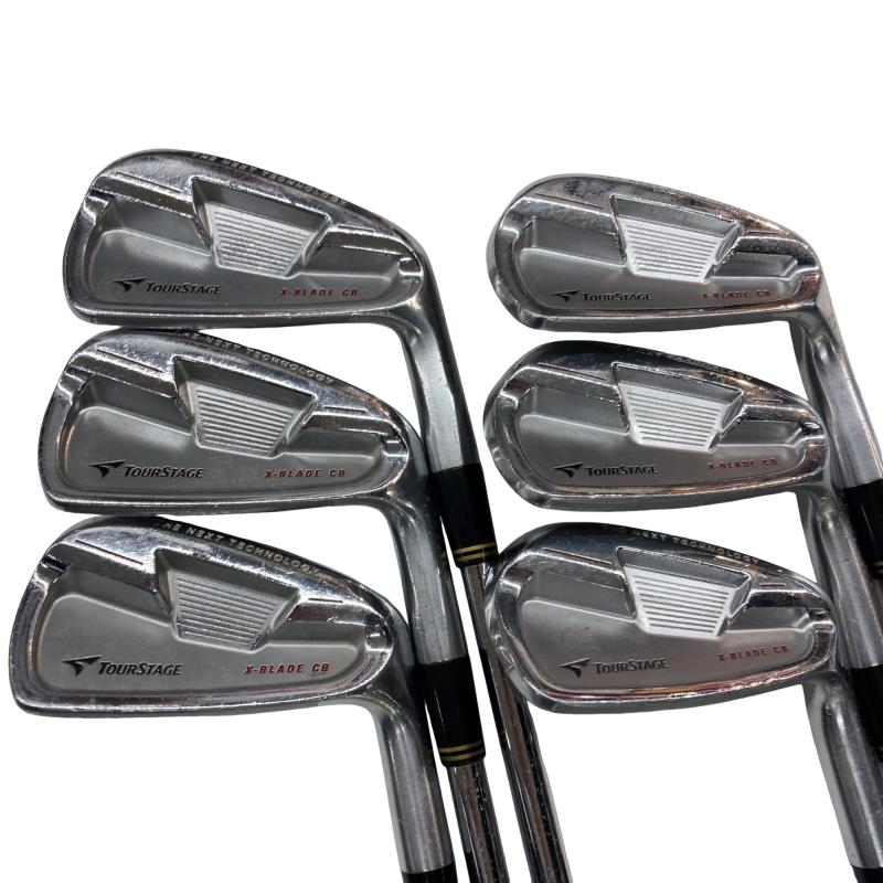 【中古】 ブリヂストン TOURSTAGE X-BLADE CB(2008) 6S アイアン書き割り IR NS PRO 950GH ウェイトフロー (フレックスS) メンズ 成人男性用 右利き 右用 D序列付ける ゴルフ野球クラブ