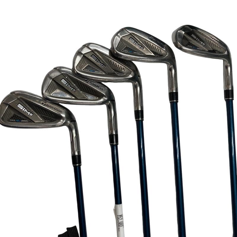 【中古】 仕立て屋御手伝いさん SIM2 MAX  5S アイアン仕掛ける IR TENSEI BLUE TM60(SIM2 IR) (フレックスS) メンズ 成人男性用 右利き 右用 C序列付ける ゴルフ野球クラブ