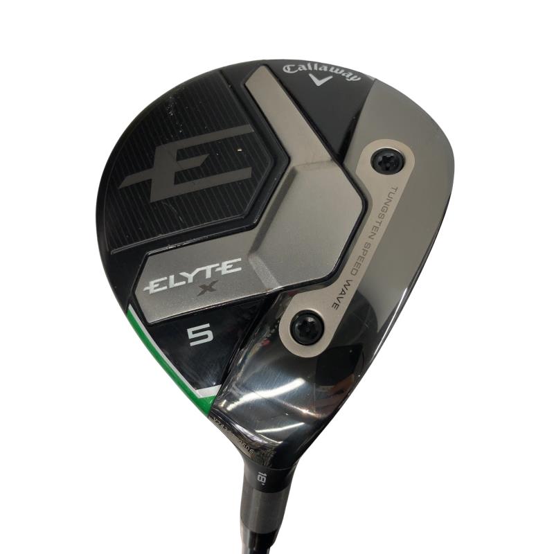 【中古】 キャロウェイ ELYTE X 5W フェアウェイウッド FW VENTUS GREEN 50 for CW(ELYTE FW) (フレックスS) メンズ 男性用 右利き 右用 Cランク ゴルフクラブ