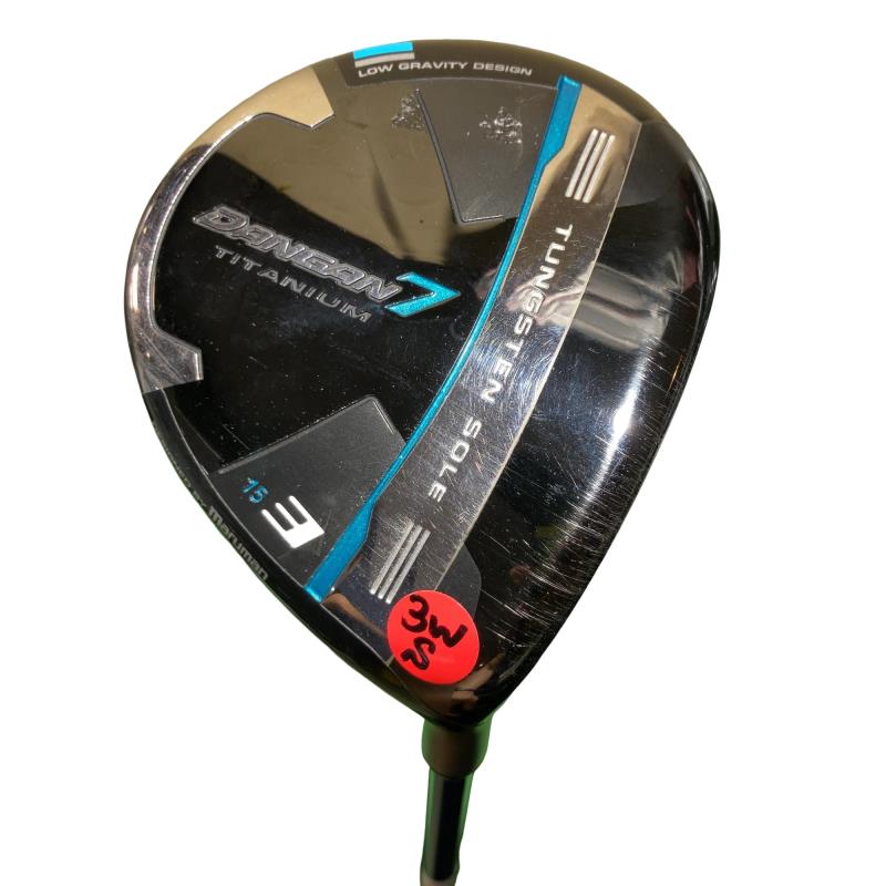 【中古】 マジェスティゴルフ(旧マルマン) DANGAN 7 3W フェアウェイウッド FW リシャフト (フレックスその他) メンズ 男性用 右利き 右用 Cランク ゴルフクラブ