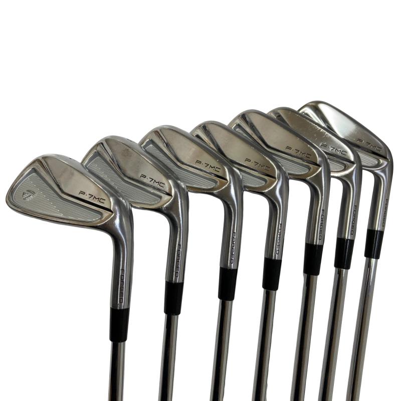 【中古】 仕立て屋お手伝いさん Taylor Made P・7MC(2023) 8S アイアン仕掛ける IR Dynamic Gold EX TOUR ISSUE (フレックスS) メンズ 成人男性用 右利き 右用 C価値づける ゴルフ野球クラブ
