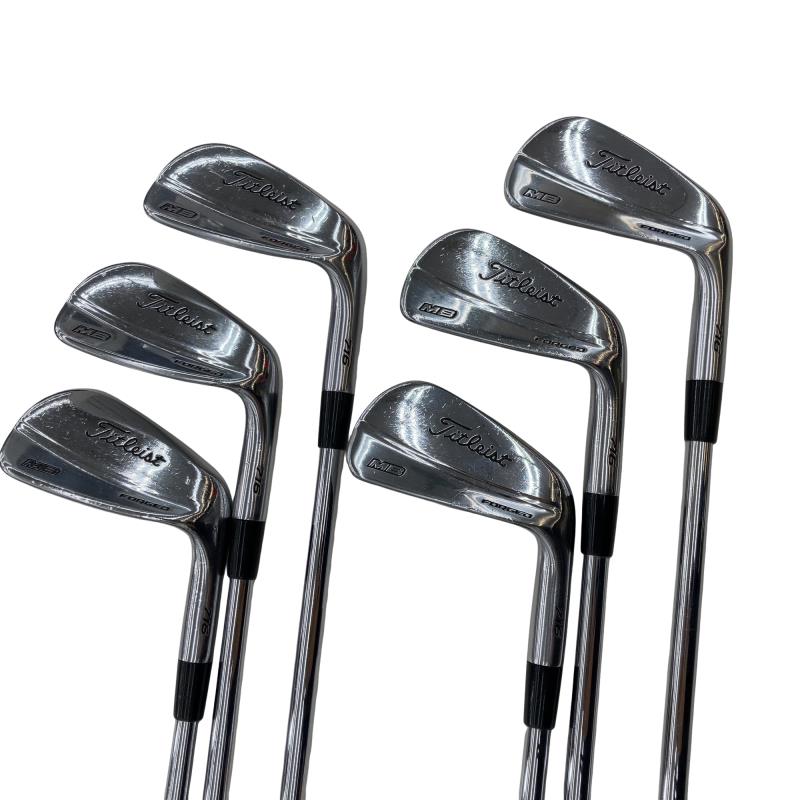 【中古】 タイトリスト Titleist MB 716 6S アイアン仕掛ける IR Dynamic Gold AMT (フレックスS) メンズ 成人男性用 右利き 右用 C価値づける ゴルフ野球クラブ