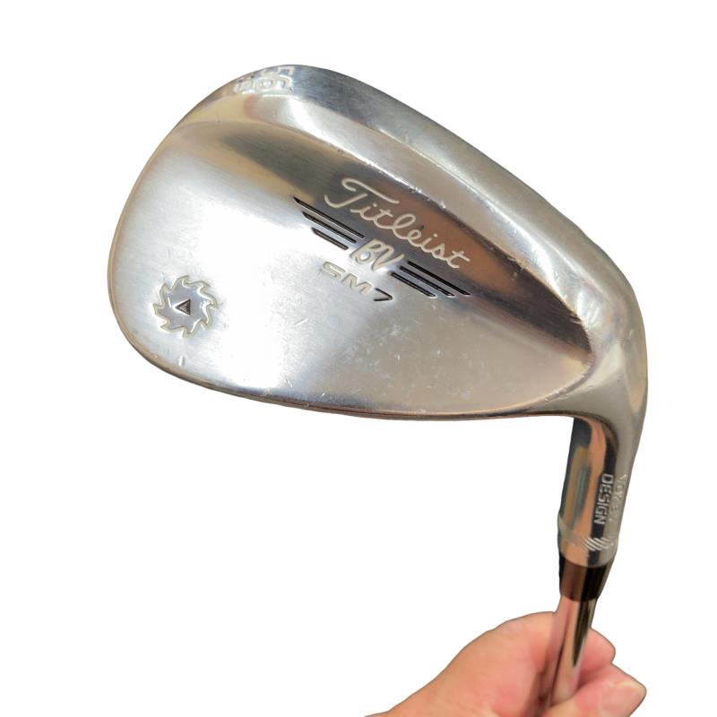 【中古】 タイトリスト VOKEY SPIN MILLED SM7 周遊旅行Cr 56°/10°S ウェッジ WG Dynamic Gold (フレックスS) メンズ 成人男性用 右利き 右用 C価値づける ゴルフ野球クラブ