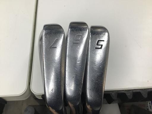 【中古】 エポンゴルフ株式会社 EPON AF-302 6S アイアンセット IR 純正特注シャフト (フレックスS) メンズ 男性用 右利き 右用 Dランク ゴルフクラブ