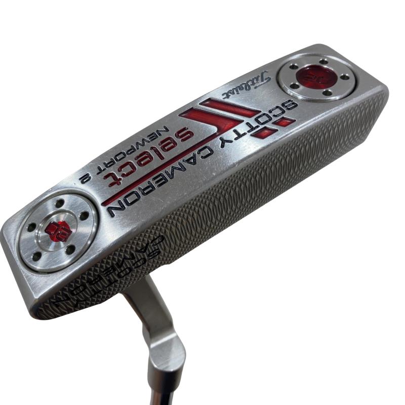 【中古】 タイトリスト SCOTTY CAMERON select NEWPORT 2(2014) 33in パター PT スチール写真 (フレックス余分の物) メンズ 成人男性用 右利き 右用 C価値づける ゴルフ野球クラブ