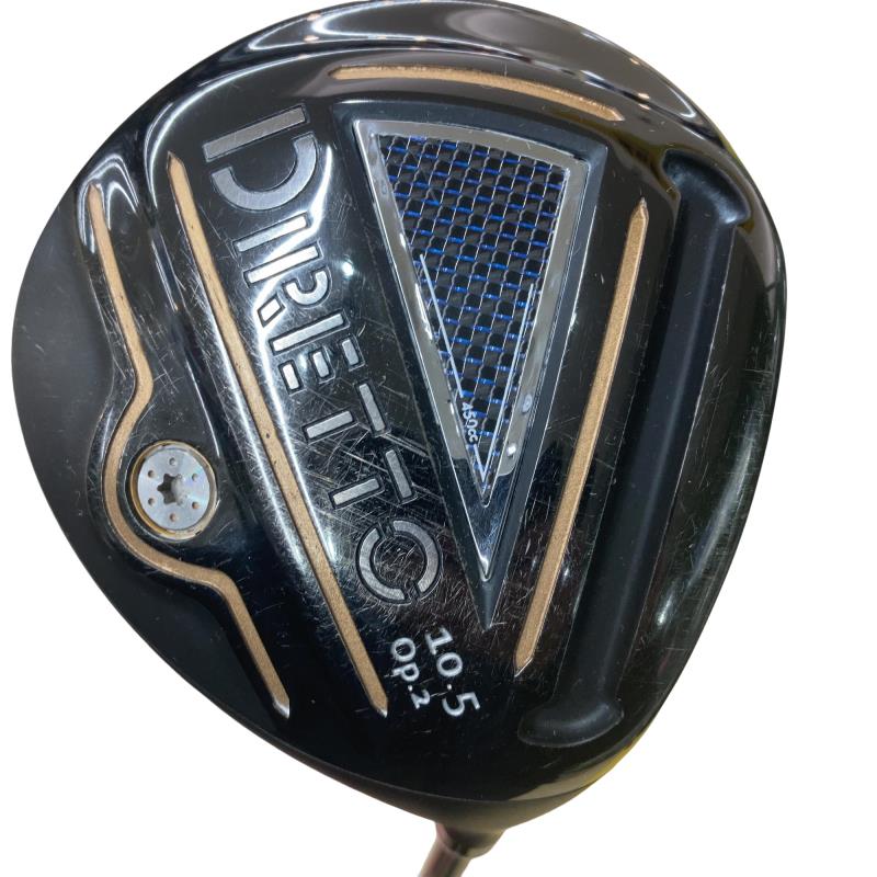 【中古】 日幸物産 DIRETTO OP2 10.5° ドライバー DR オリジナルカーボン (フレックスR) メンズ 男性用 右利き 右用 Cランク ゴルフクラブ