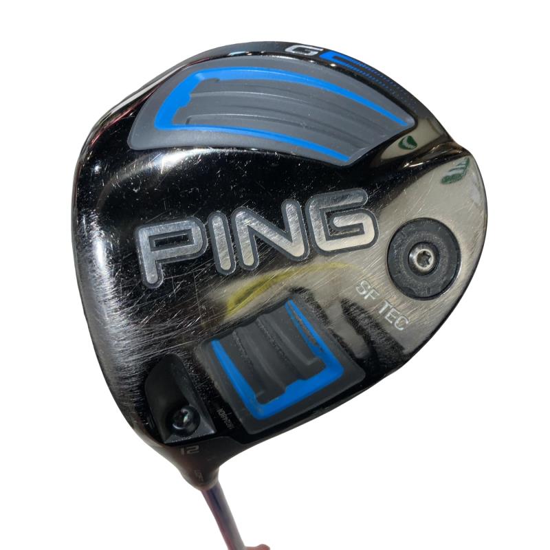 【中古】 ピン G SF TEC 12° レフティ ドライバー DR 純正特注シャフト (フレックスR) メンズ 男性用 左利き レフティ 左用 Cランク ゴルフクラブ