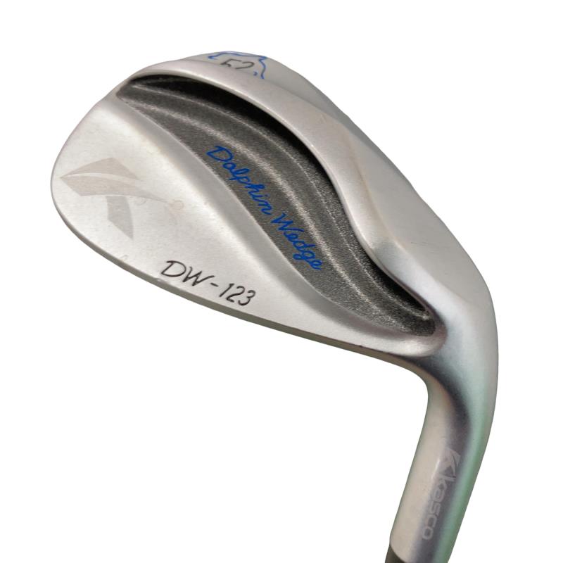 【中古】 キャスコ Dolphin Wedge DW-123 シルバー 52° ウェッジ WG Dolphin DP-231 (フレックスその他) メンズ 男性用 右利き 右用 Cランク ゴルフクラブ