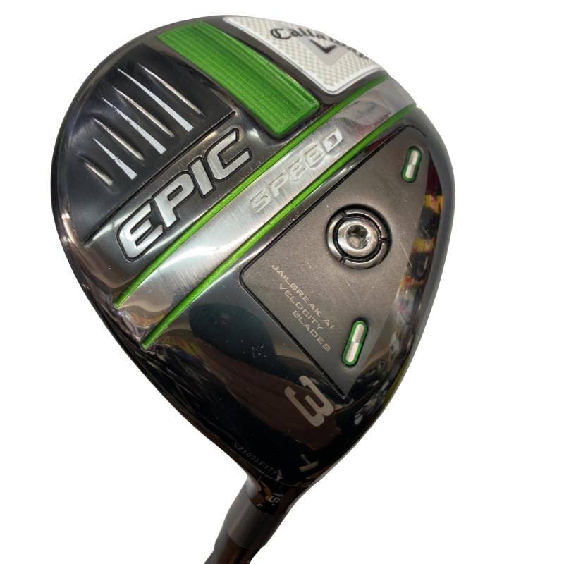 【中古】 キャロウェイ EPIC SPEED 3W フェアウェイウッド FW Diamana 50 for CW(2021 EPIC FW) (フレックスSR) メンズ 男性用 右利き 右用 Cランク ゴルフクラブ