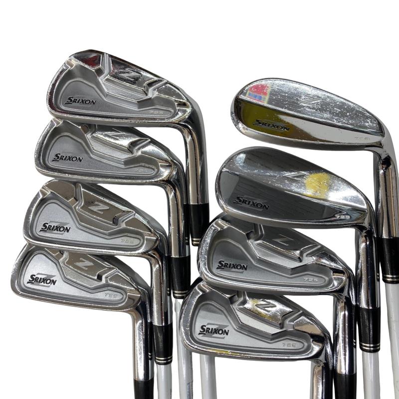 【中古】 ダンロップ SRIXON Z725  8S アイアン仕掛ける IR Miyazaki KENA Blue 8 (フレックスS) メンズ 成人男性用 右利き 右用 C序列付ける ゴルフ野球クラブ