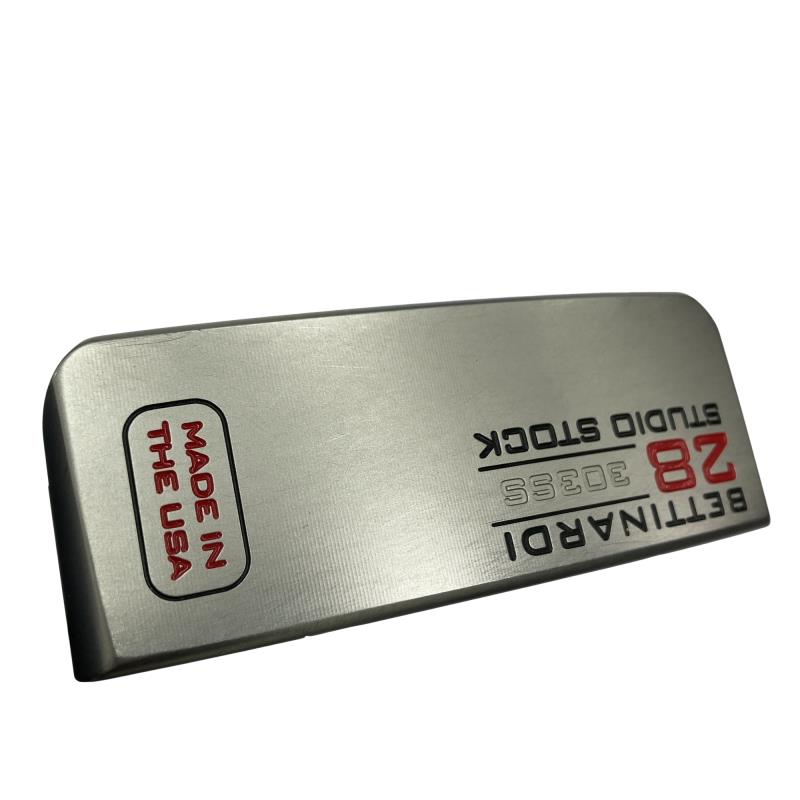 【中古】 ベティナルディ BETTINARDI STUDIO STOCK 28(2021) センター 33インチ パター PT スチール (フレックスその他) メンズ 男性用 右利き 右用 Cランク ゴルフクラブ